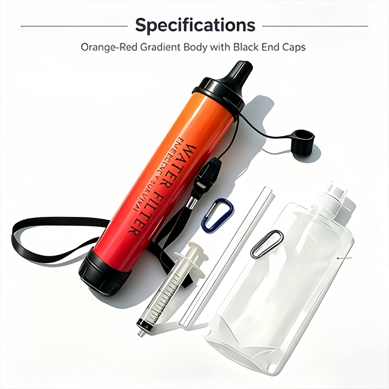 Water Purification Straw - 5000L Taşınabilir Acil Durum Su Arıtma