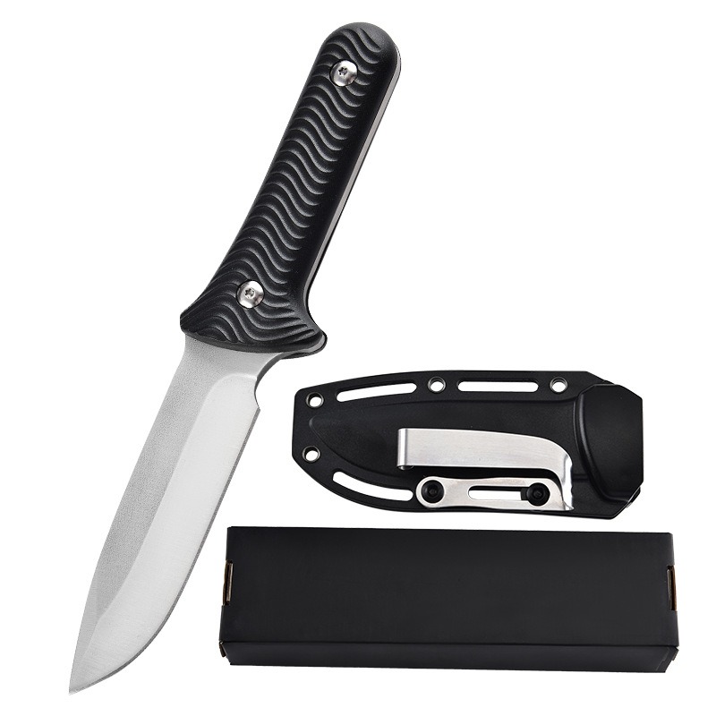 Bushcraft Knife Fixed - Yüksek Sertlikte, K Kılıflı, Taşınabilir Kamp