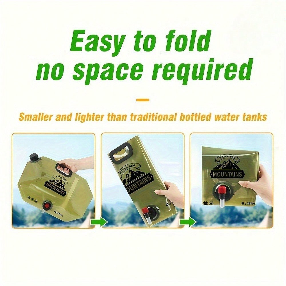 2,11 Galonluk Taşınabilir Musl - Water Bag Collapsible incelemesi ve fiyatı