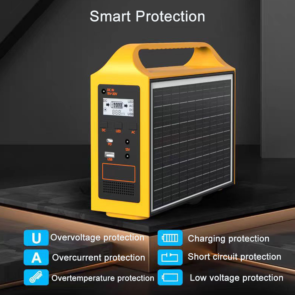 100W LiFePO4 Taşınabilir Güç İ - Solar Emergency Charger incelemesi ve fiyatı