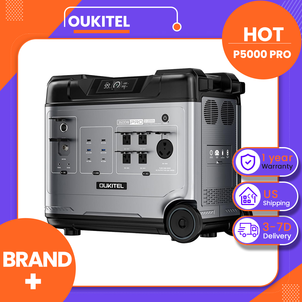 OUKITEL P5000 Pro Taşınabilir  - Solar Emergency Charger incelemesi ve fiyatı